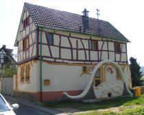 Half-timbered houses